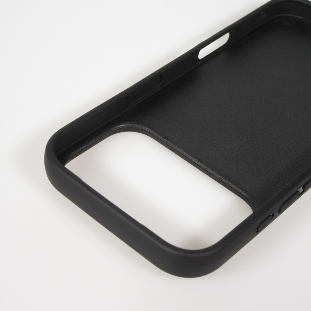 Coque iPhone 17 Pro - Silicone rigide noir Spring 23 Japan
