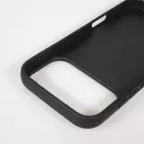 Coque iPhone 17 Pro - Silicone rigide noir Nendaz Mountain Jacuzzi