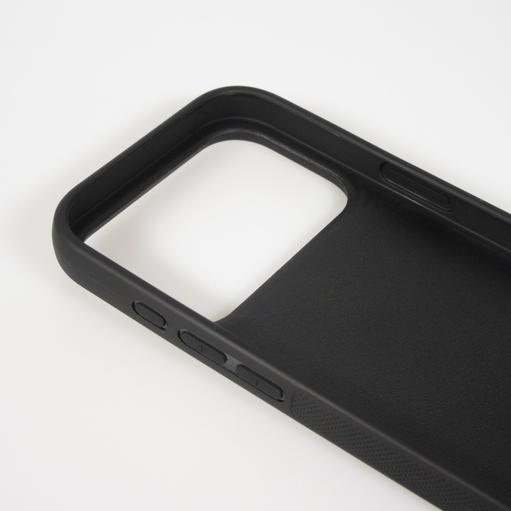 Coque iPhone 17 Pro - Silicone rigide noir Spring 23 Japan