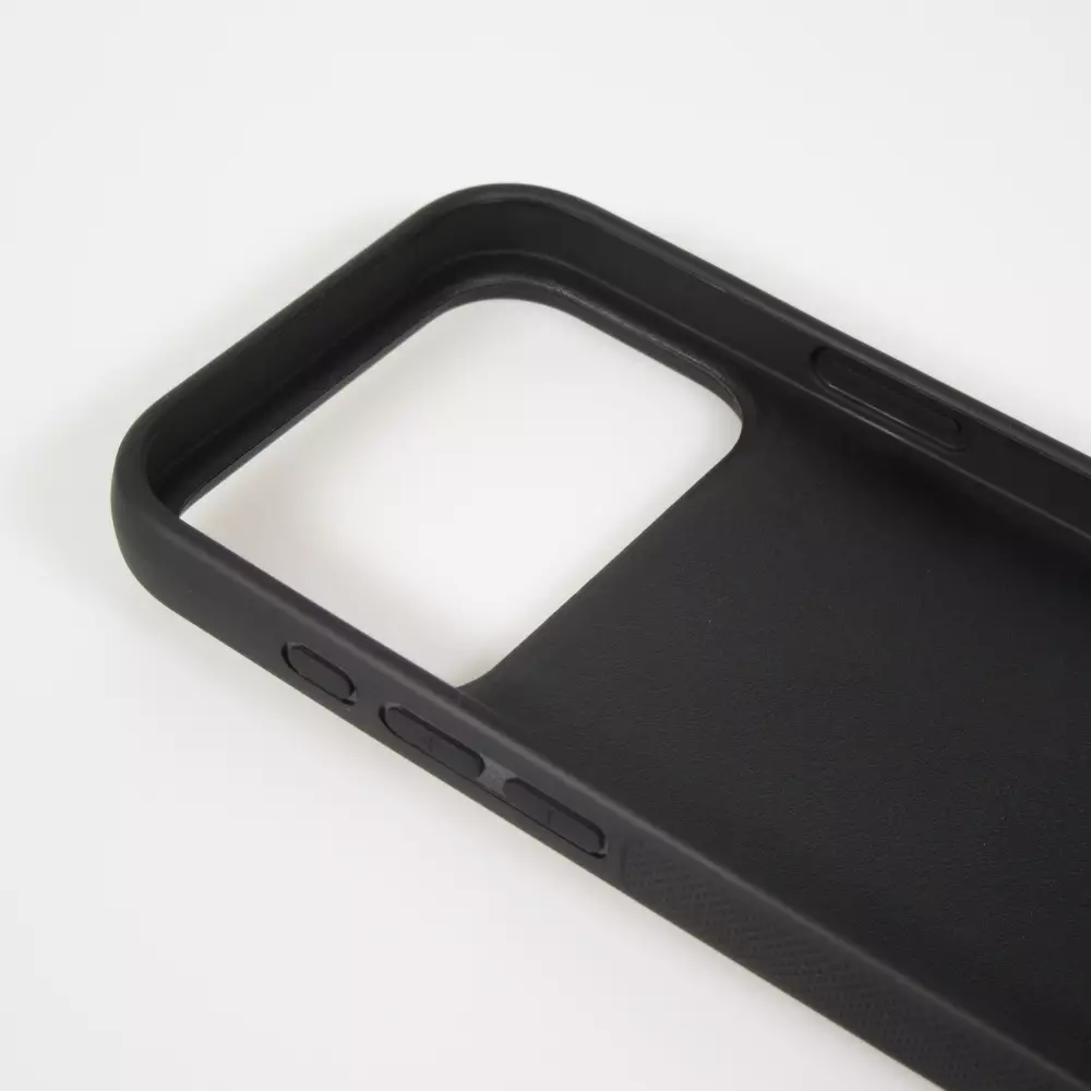 Coque iPhone 17 Pro - Silicone rigide noir Nendaz Mountain Jacuzzi