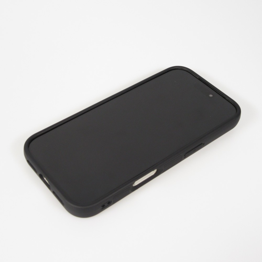 Coque iPhone 17 Pro - Silicone rigide noir Spring 23 Japan