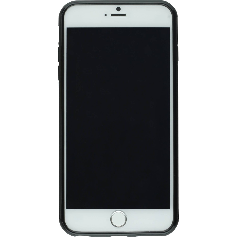 Coque iPhone 6 Plus / 6s Plus - Silicone rigide noir Verbier Mountain Jacuzzi