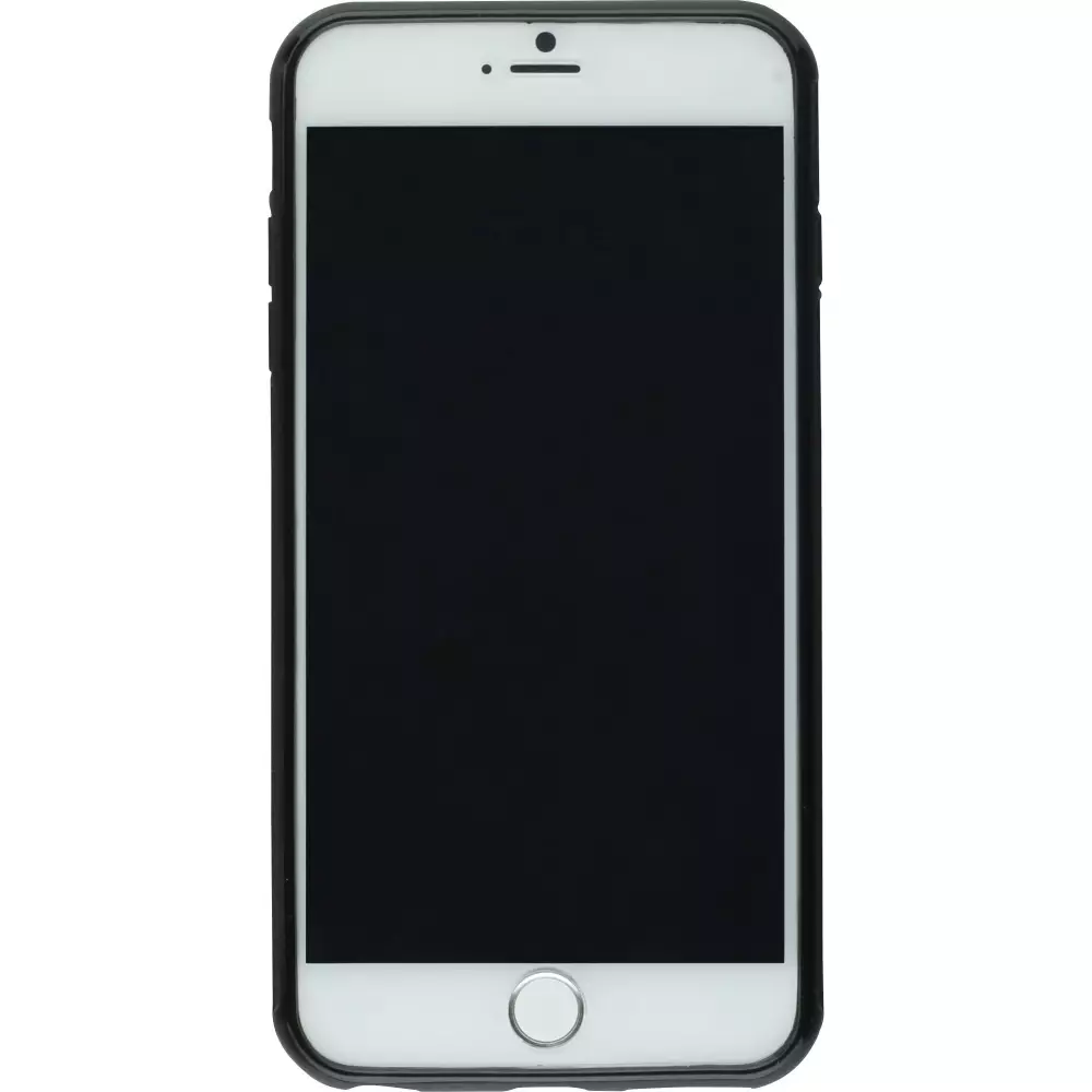 iPhone 6 Plus / 6s Plus Case Hülle - Silikon schwarz Winter 22 Northern Lights