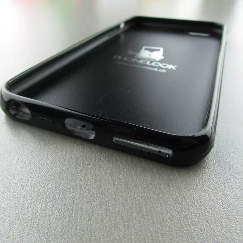 iPhone 6 Plus / 6s Plus Case Hülle - Silikon schwarz Winter 22 Northern Lights