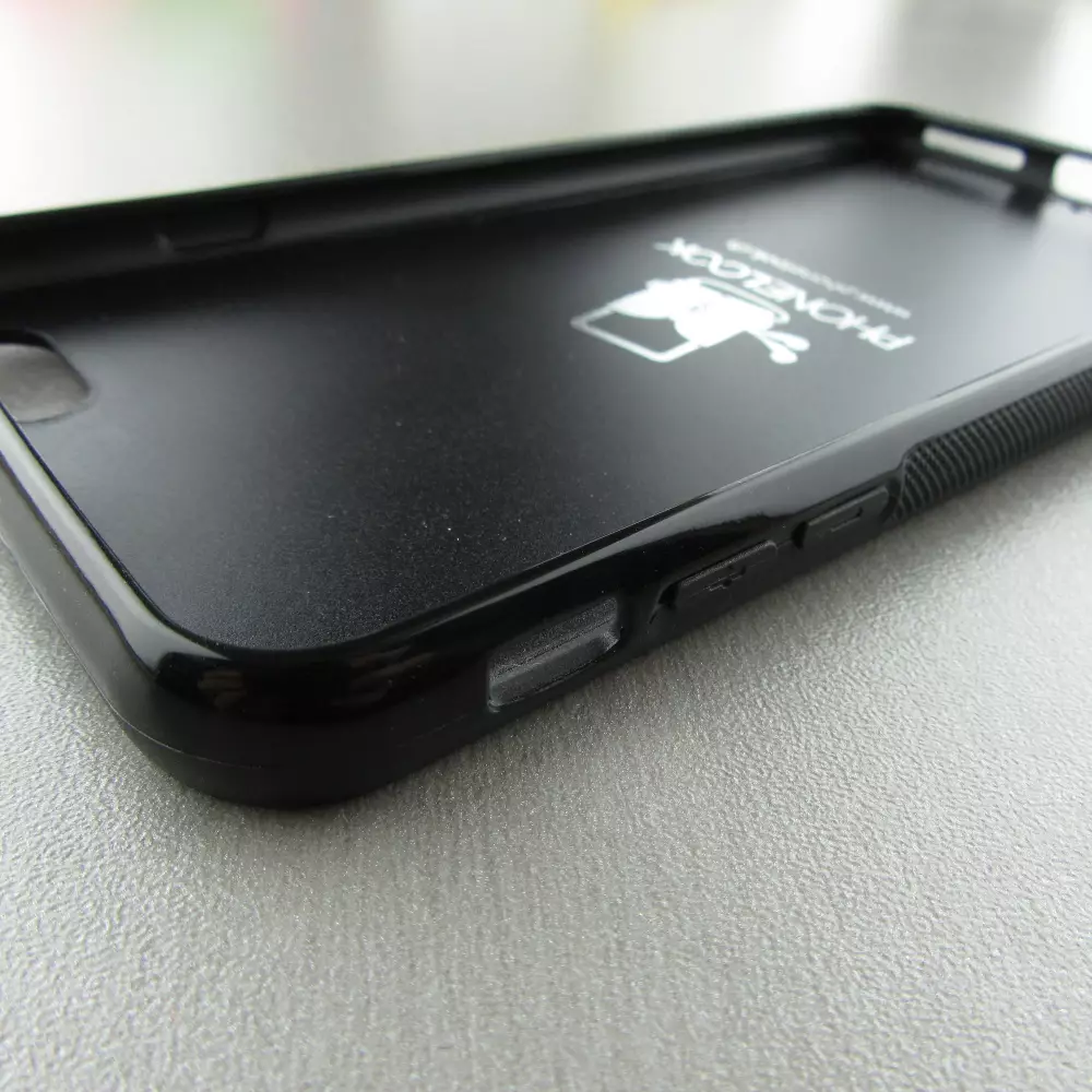 iPhone 6 Plus / 6s Plus Case Hülle - Silikon schwarz Winter 22 Northern Lights