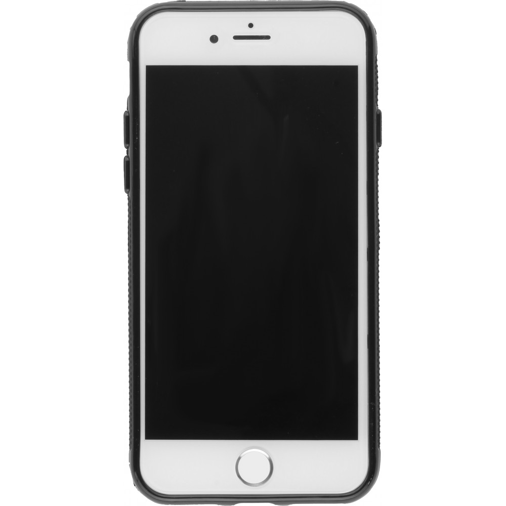 Coque iPhone 7 / 8 / SE (2020, 2022) - Silicone rigide noir Summer 2025 Summer is here