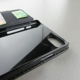 Coque iPhone 7 / 8 / SE (2020, 2022) - Wallet noir Summer 2025 Bring me to the beach