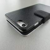 Coque iPhone 7 / 8 / SE (2020, 2022) - Wallet noir Summer 2025 Bring me to the beach