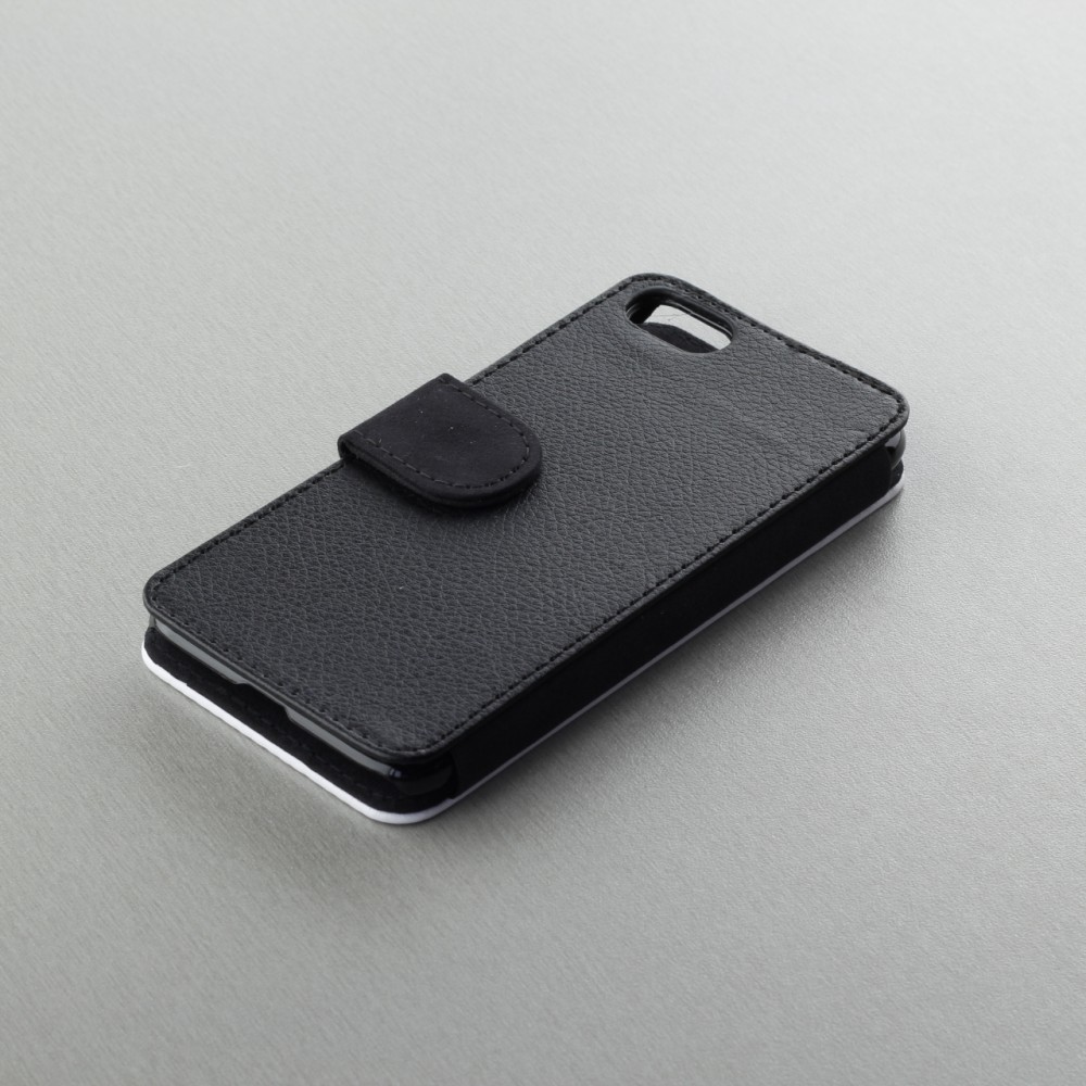 Coque iPhone 7 / 8 / SE (2020, 2022) - Wallet noir Summer 2025 Bring me to the beach