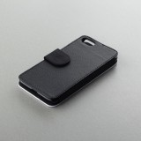 Coque iPhone 7 / 8 / SE (2020, 2022) - Wallet noir Summer 2025 Bring me to the beach