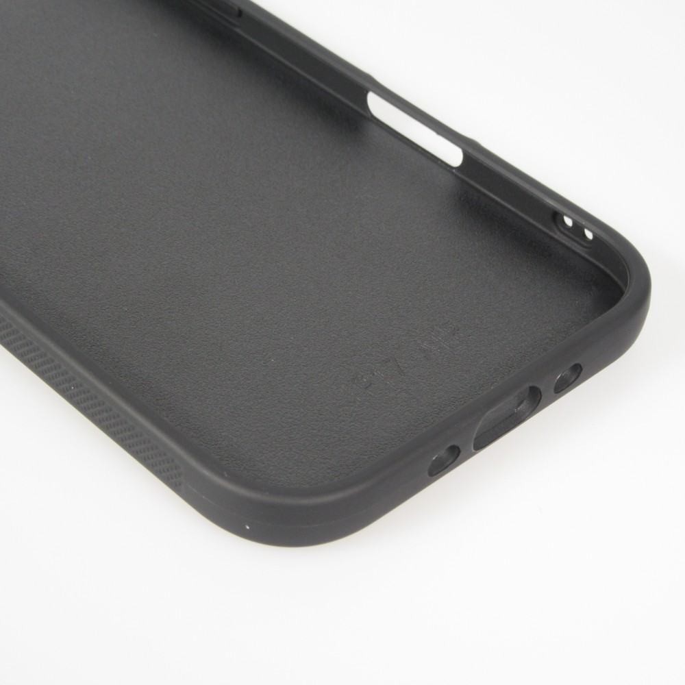 Coque iPhone Air - Silicone rigide noir Poya Suisse 3 noir