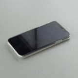 iPhone X / Xs Case Hülle - Gummi transparent Türkei personalisierbares Fussballtrikot