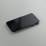 iPhone X / Xs Case Hülle - Kunststoff transparent Türkei personalisierbares Fussballtrikot