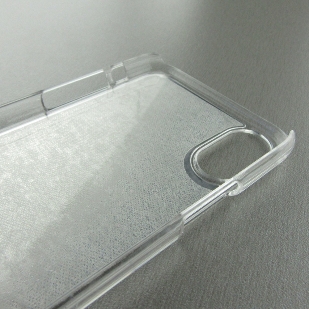 iPhone X / Xs Case Hülle - Kunststoff transparent Türkei personalisierbares Fussballtrikot