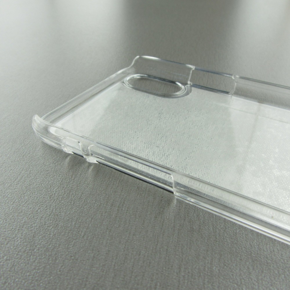 iPhone X / Xs Case Hülle - Kunststoff transparent Türkei personalisierbares Fussballtrikot