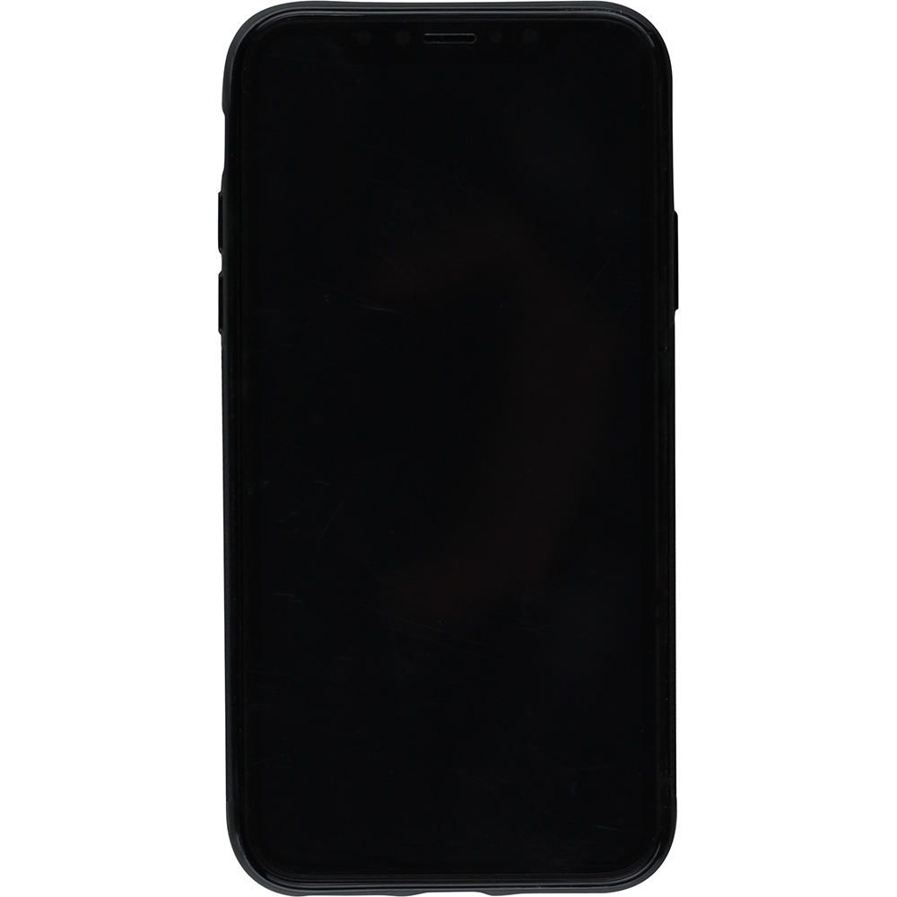iPhone X / Xs Case Hülle - Silikon schwarz Türkei personalisierbares Fussballtrikot