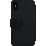 iPhone X / Xs Case Hülle - Wallet schwarz Türkei personalisierbares Fussballtrikot