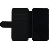 iPhone X / Xs Case Hülle - Wallet schwarz Türkei personalisierbares Fussballtrikot