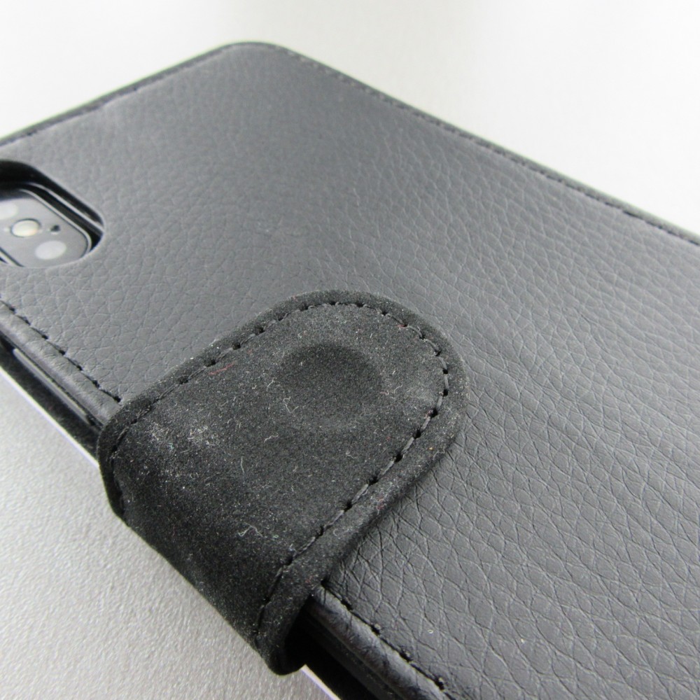 iPhone X / Xs Case Hülle - Wallet schwarz Türkei personalisierbares Fussballtrikot