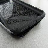 Coque iPhone XR - Hybrid Armor noir Summer 2025 Pattern papaya