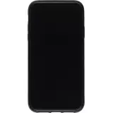 iPhone XR Case Hülle - Silikon schwarz Kanton GE weiss