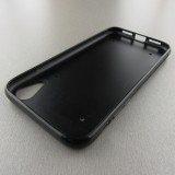 Coque iPhone XR - Silicone rigide noir Summer 2025 Pattern soleil