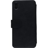 Coque iPhone XR - Wallet noir Maillot de football Portugal Extérieur personnalisable