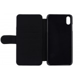 Coque iPhone XR - Wallet noir Maillot de football Portugal Extérieur personnalisable