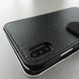 Coque iPhone XR - Wallet noir Maillot de football Portugal Extérieur personnalisable