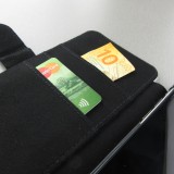 Coque iPhone XR - Wallet noir Maillot de football Portugal Extérieur personnalisable
