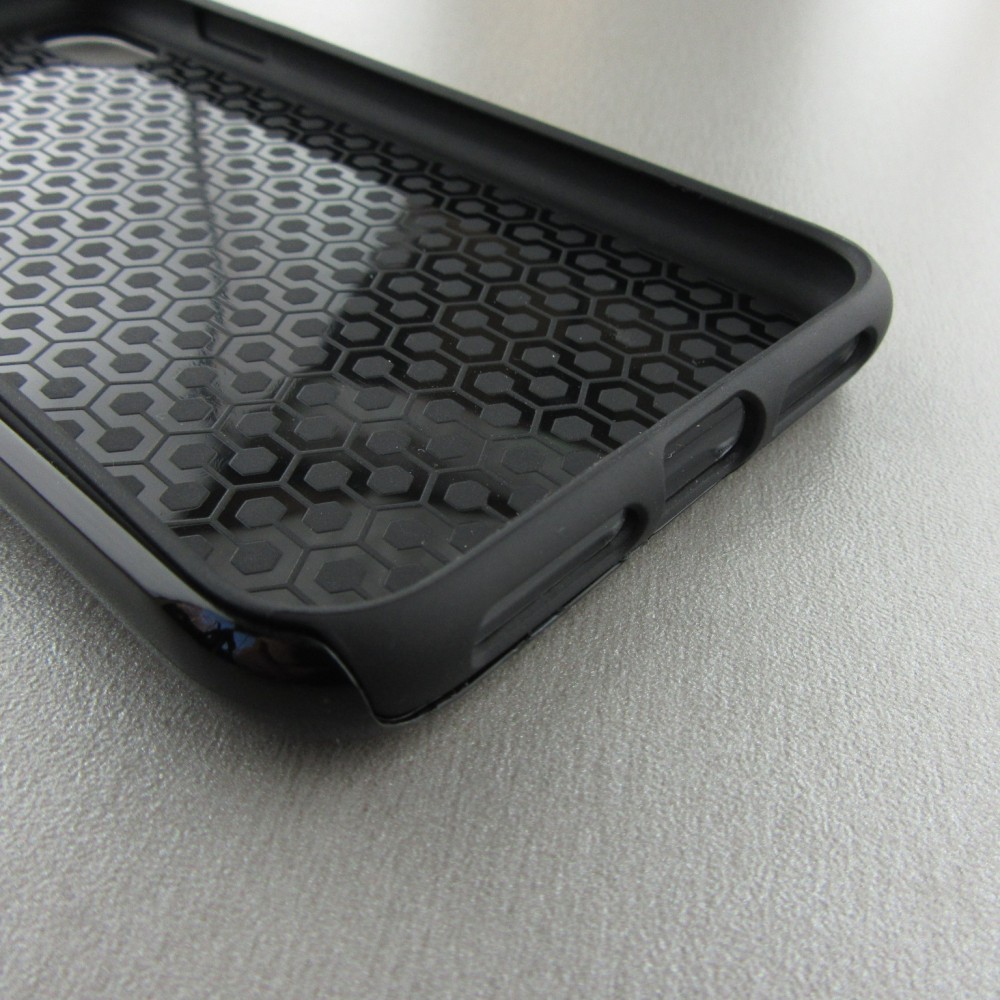 Coque iPhone Xs Max - Hybrid Armor noir Summer 2025 Grow with the flow