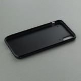 iPhone Xs Max Case Hülle - Silikon schwarz Valentine 2024 heart gradient