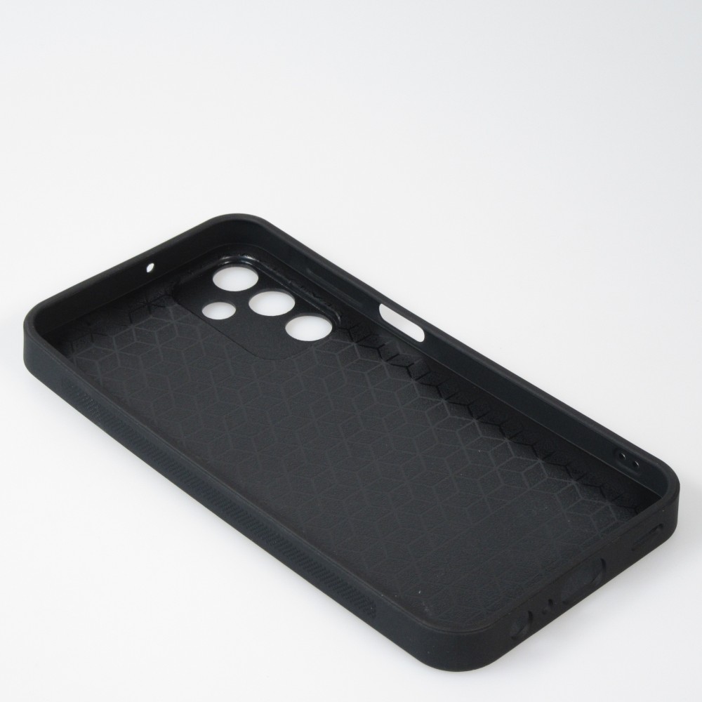 Coque Samsung Galaxy A16 - Silicone rigide noir Summer 2025 Pattern citron