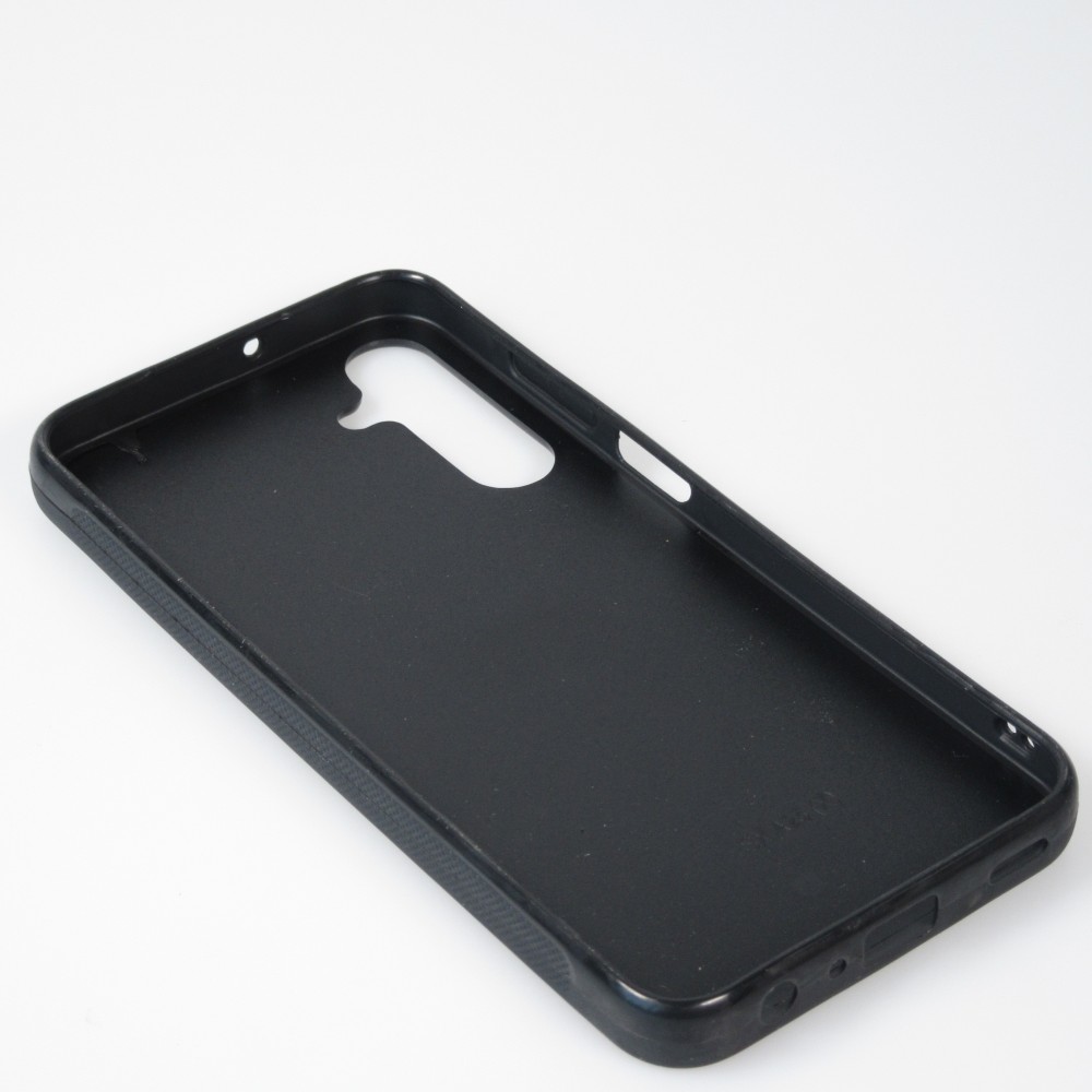 Coque Samsung Galaxy A25 - Silicone rigide noir Summer 2025 Grow with the flow