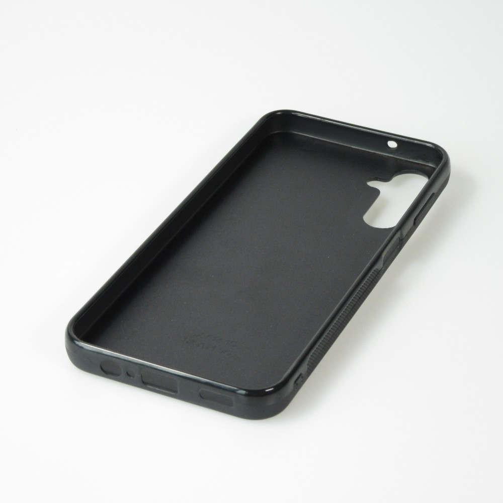 Coque Samsung Galaxy A34 5G - Silicone rigide noir Summer 2025 Pattern soleil