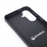 Coque Samsung Galaxy A37 - Silicone rigide noir Wine Teckel