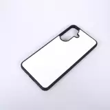 Coque Samsung Galaxy A57 5G - Silicone rigide noir Valentine 2023 minimalist hearts