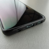 Coque Samsung Galaxy S10 - Silicone rigide noir Canton UR blanc