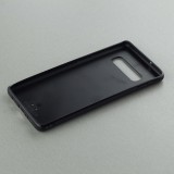 Samsung Galaxy S10+ Case Hülle - Silikon schwarz Kanton CH weiss