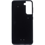 Samsung Galaxy S21 5G Case Hülle - Silikon schwarz Kunstbild - Der Schrei - Edvard Munch