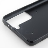 Samsung Galaxy S21 5G Case Hülle - Silikon schwarz Kunstbild - Der Schrei - Edvard Munch