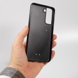 Coque Samsung Galaxy S21 FE 5G - Silicone rigide noir Summer 2025 Enjoy your life