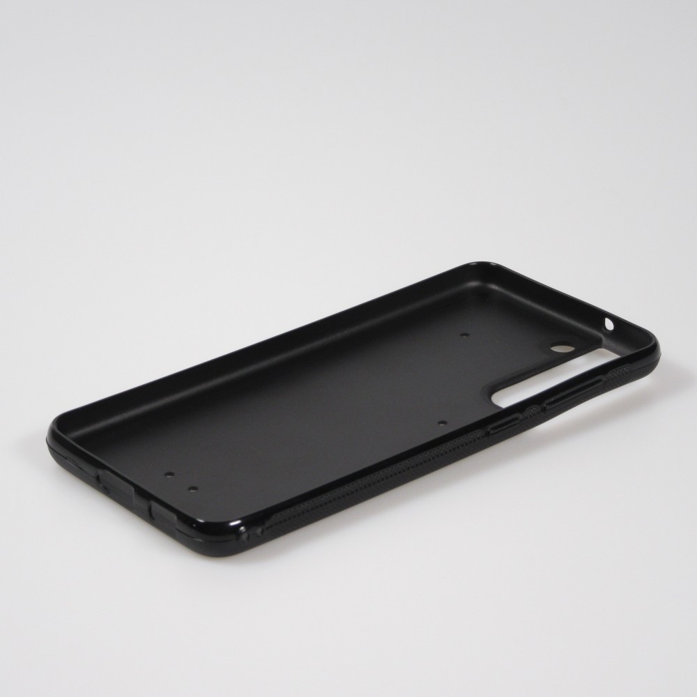 Samsung Galaxy S22+ Case Hülle - Silikon schwarz Malediven Abenddämmerung Glückseligkeit