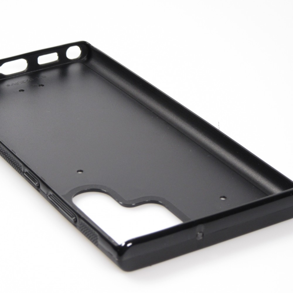 Coque Samsung Galaxy S22 Ultra - Silicone rigide noir Summer 2025 Enjoy your life