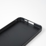 Coque Samsung Galaxy S24 FE - Silicone rigide noir Valentine 2024 Coeur Noir Abstrait