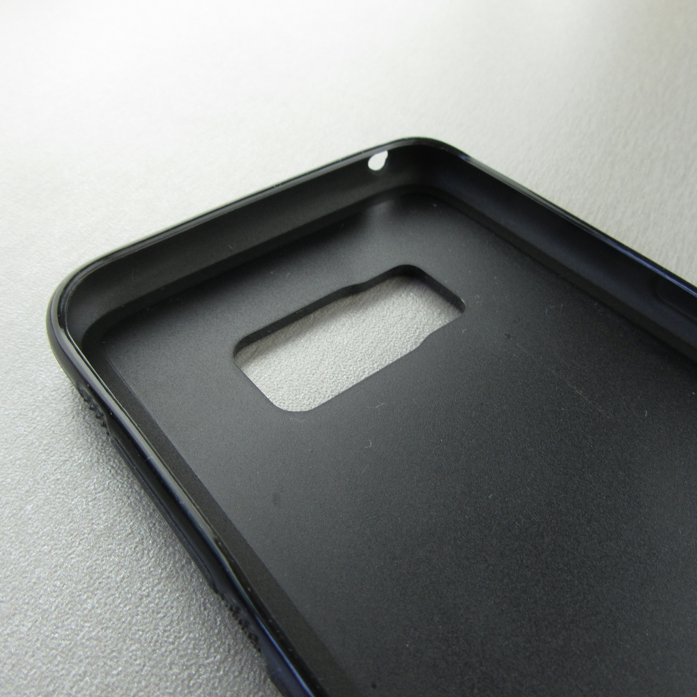 Coque Samsung Galaxy S8 - Silicone rigide noir Marble Black 01