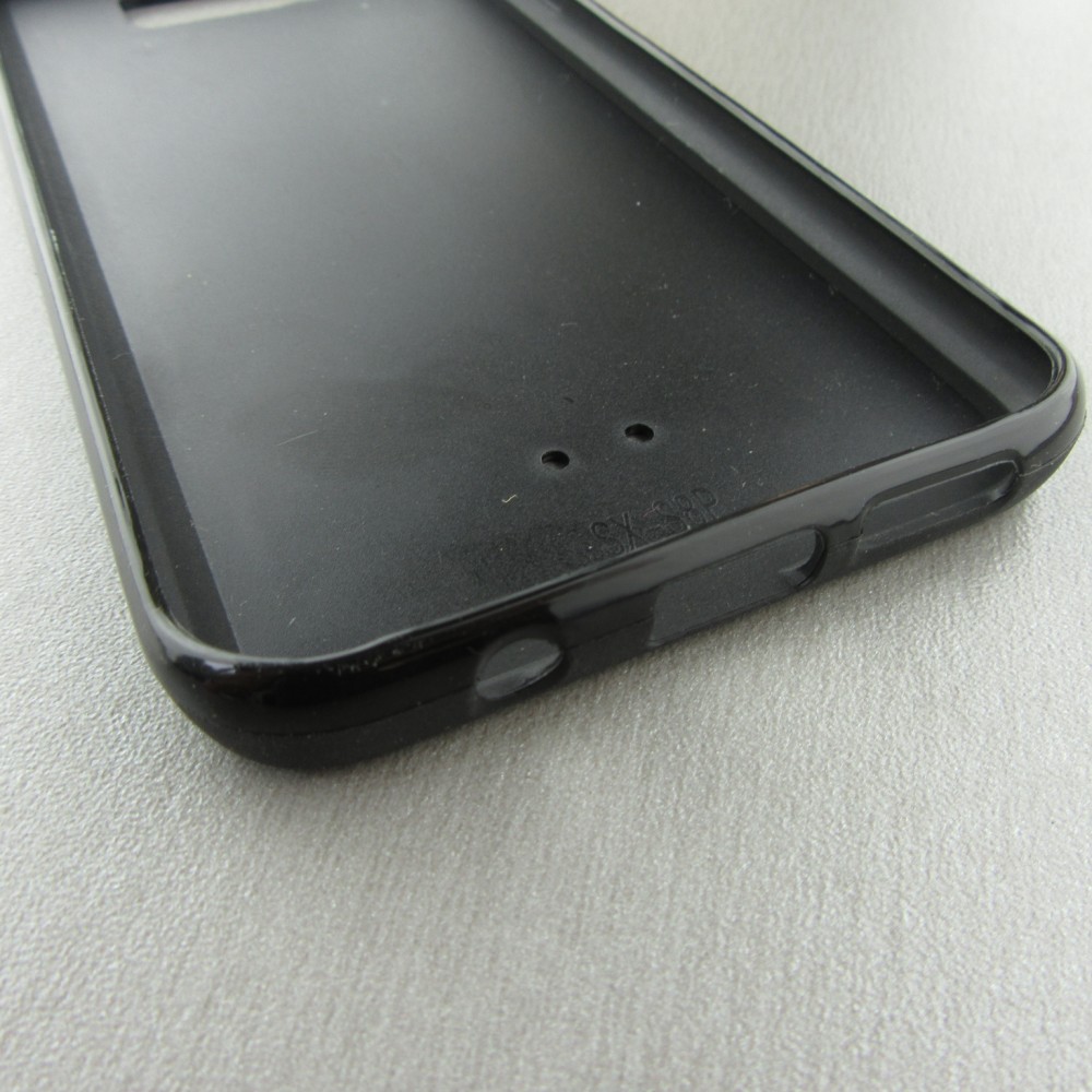 Coque Samsung Galaxy S8+ - Silicone rigide noir Canton VS blanc