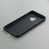Coque Samsung Galaxy S9 - Silicone rigide noir Carbon Basic