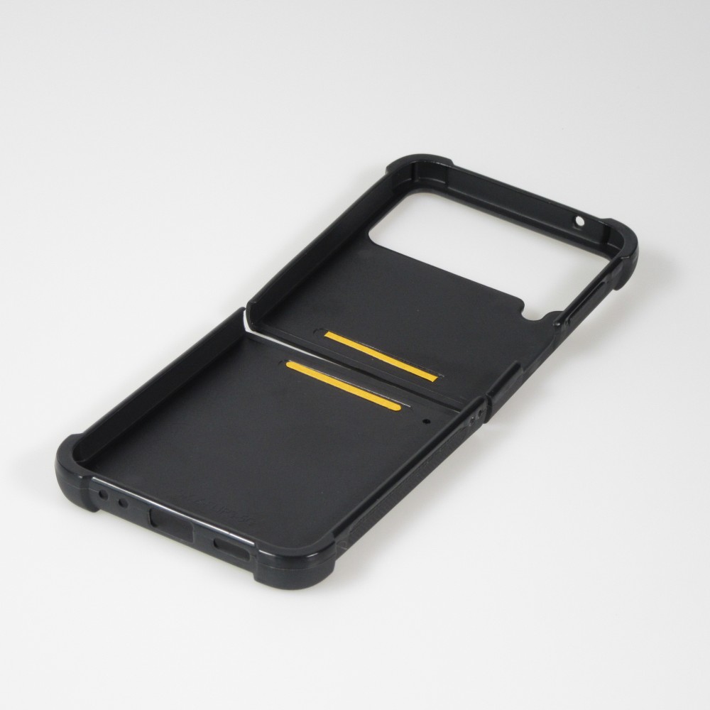 Coque Samsung Galaxy Z Flip4 - Silicone rigide noir Summer 2025 Life is better at the beach