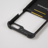 Coque Samsung Galaxy Z Flip5 - Silicone rigide noir Summer 2025 Life is better at the beach